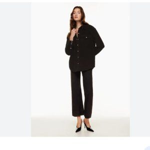 Aritzia Denim Forum The Nina Corduroy Western Shirt